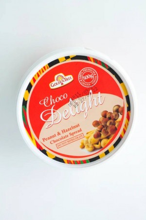Шоколадная паста (арахис и фундук тертые) 500 г.